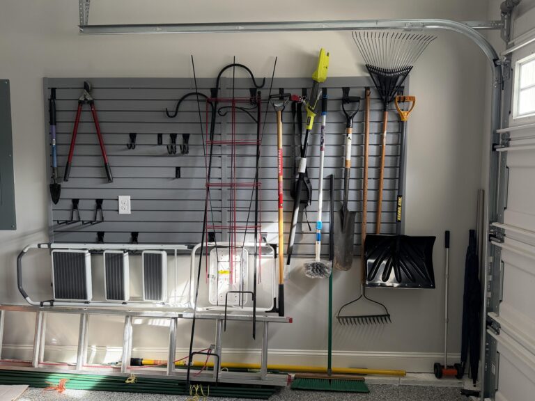 Garage Slat Wall Installation in Farragut